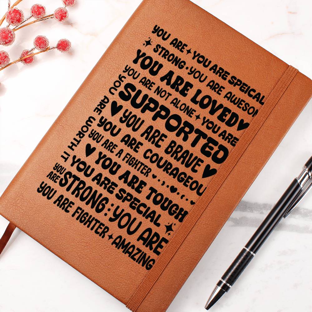 Encouragement – Carnet en cuir