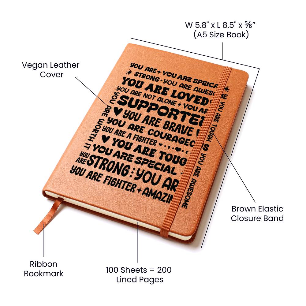 Encouragement – Carnet en cuir