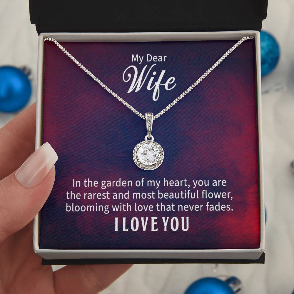 Ma femme, ma fleur – Collier Espoir éternel