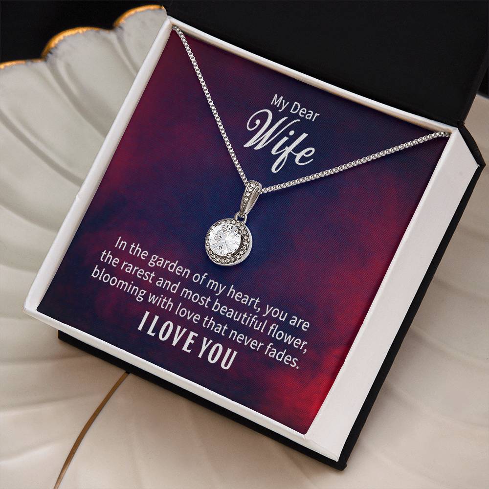 Ma femme, ma fleur – Collier Espoir éternel
