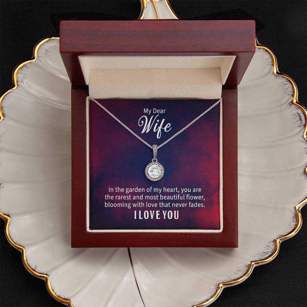 Ma femme, ma fleur – Collier Espoir éternel