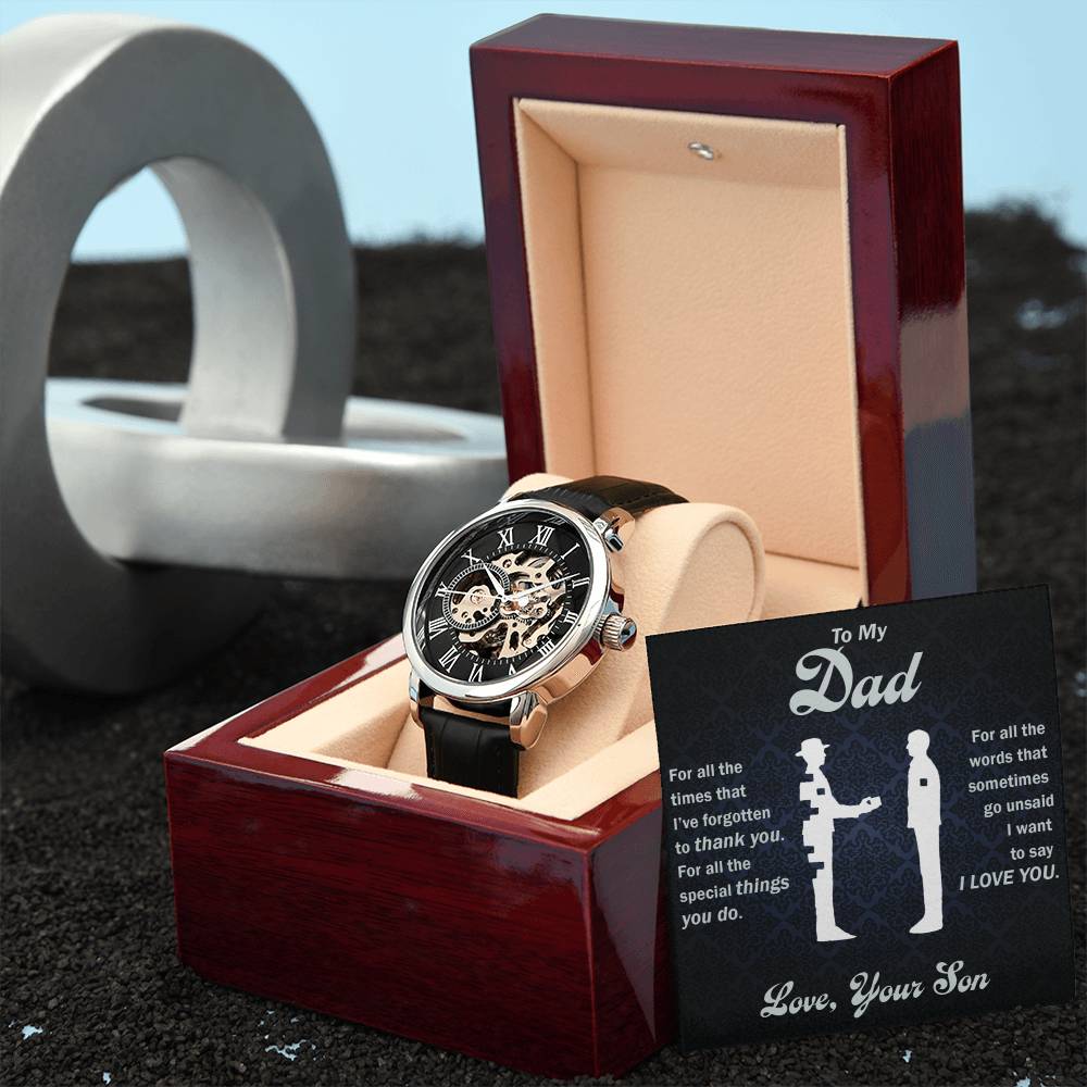All That You Do - Openwork Watch