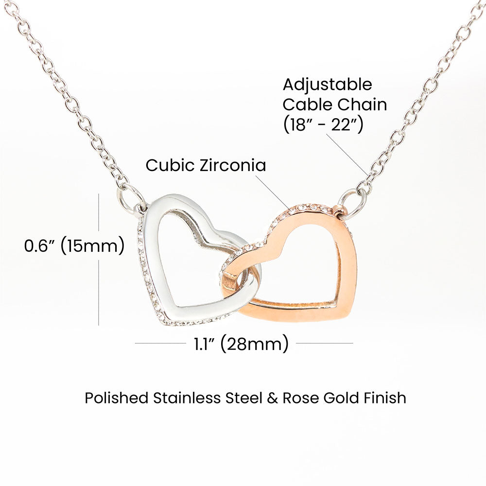 Collier Cœurs Entrelacés