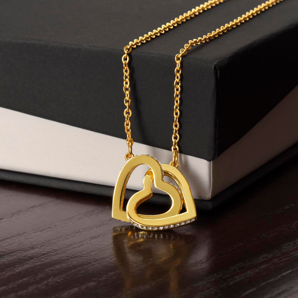 Collier Cœurs Entrelacés
