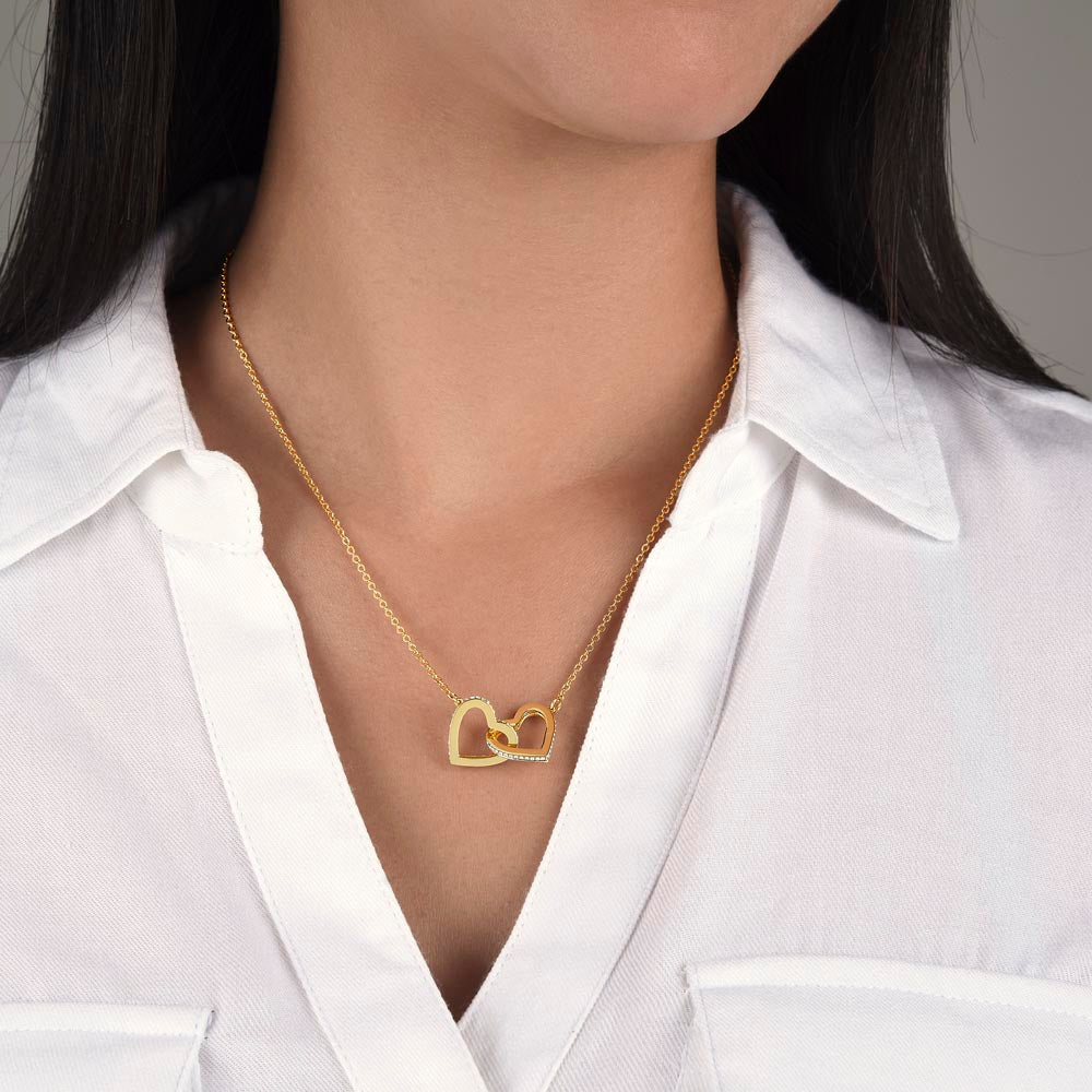 Collier Cœurs Entrelacés