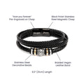 To My Stepdad Gift of Life – Bracelet