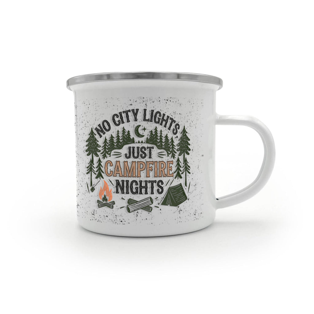 Pas de lumières de la ville - Tasse de camping