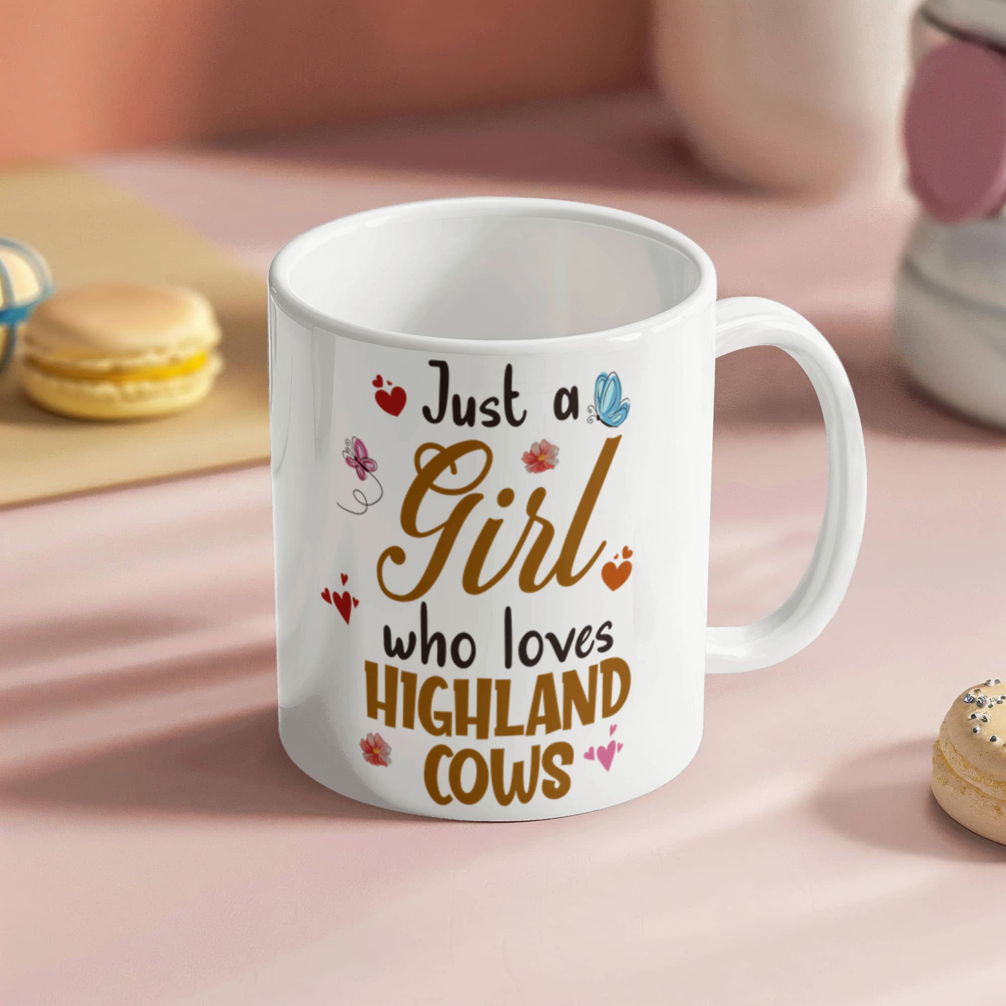 Juste une fille – Mug en céramique