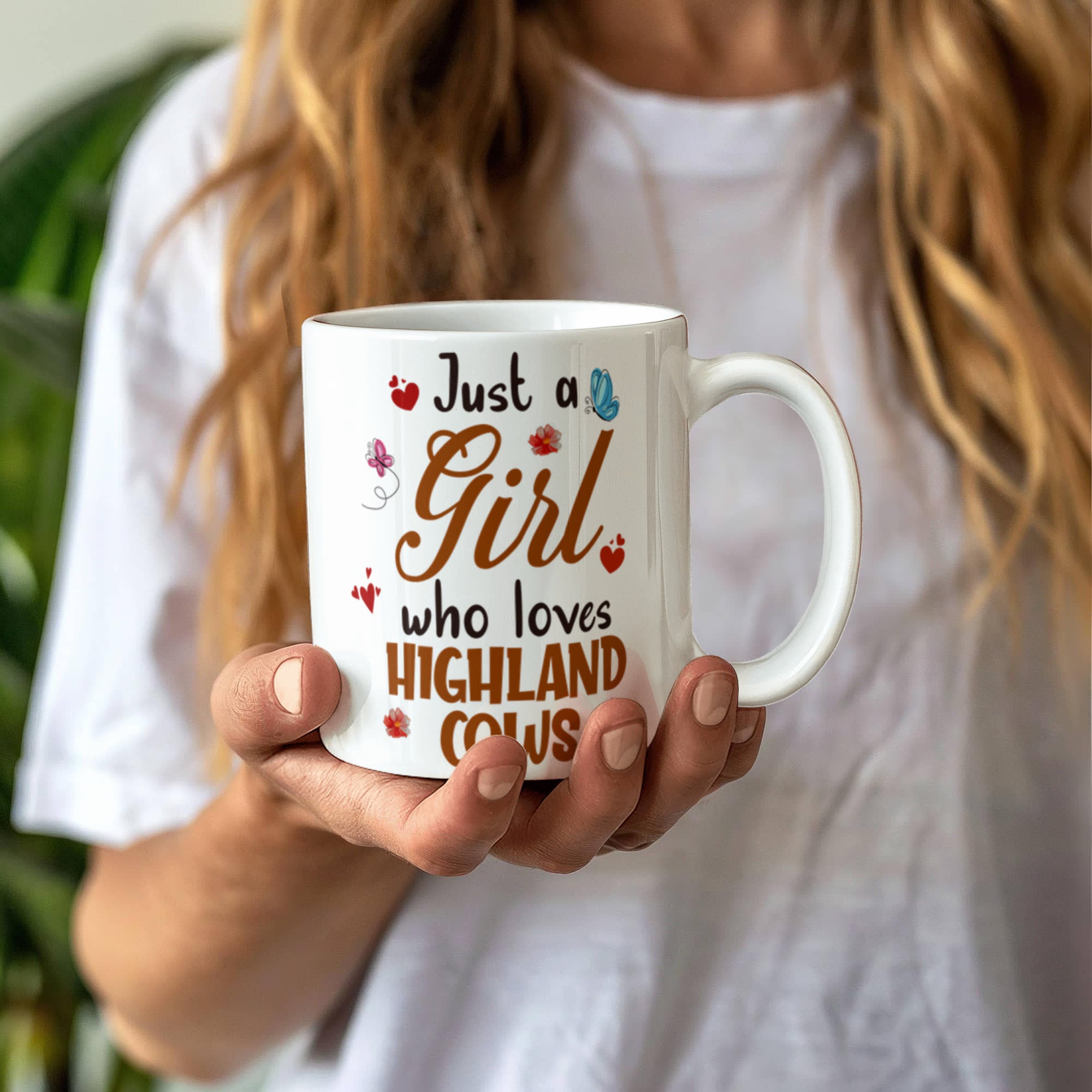 Juste une fille – Mug en céramique